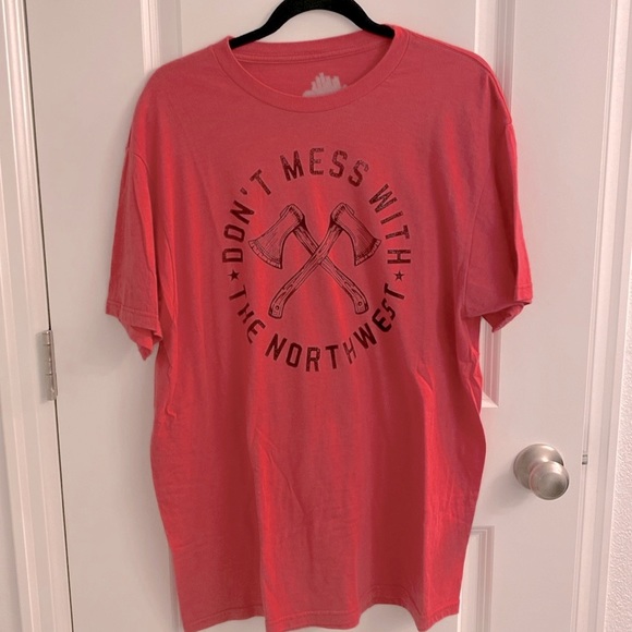 Don’t mess with the northwest t shirt red men’s XL - Picture 1 of 2